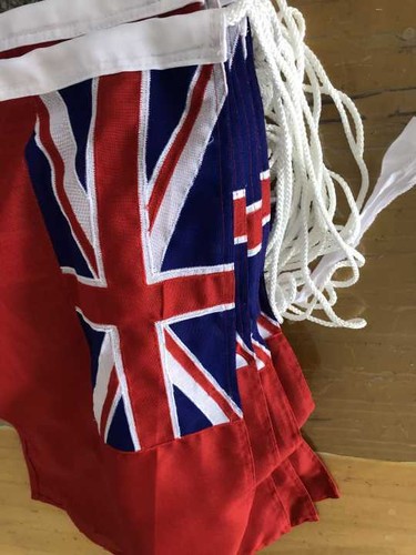 Red ensign sewn embroidered - ensign,