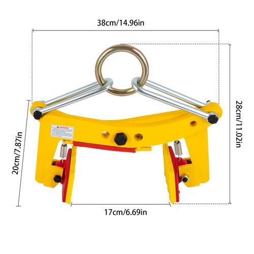 Stone slab lifting clamp heavy - clamp,