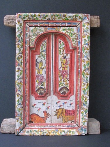 Antique pair wooden - pair,
