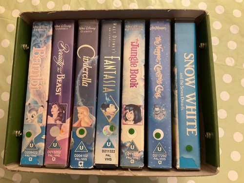 Vhs tapes disney classics - vhs,