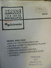 Schneider Susumu  Midi 2500