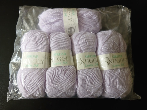 Sirdar snuggly lustre yarn - snuggly,