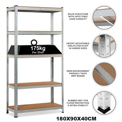 Tier storage rack heavy duty - 5,