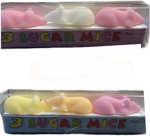 Sugar mice with cotton - mice, x