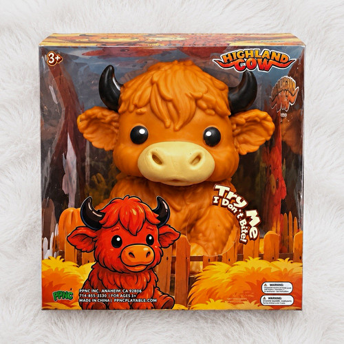 Highland cow squishy five - squishy,