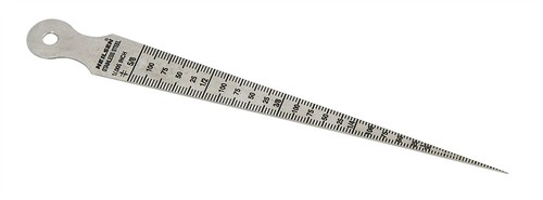Steel bore taper gauge metric - bore,