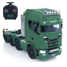 1/14 8x8 Metal Chassis Truck 770S RC Lorry Differential Locks Sounds ST8 Radio