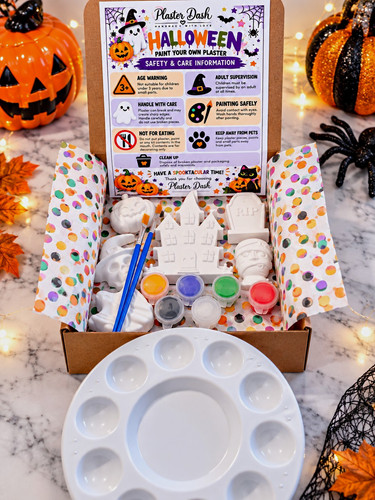 Plaster dash halloween ghost - plaster,