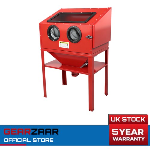 Sand blasting cabinet - sand,