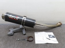 Yzf-R1 02-03 Devil Stainless Steel/Carbon Slip-On Exhaust