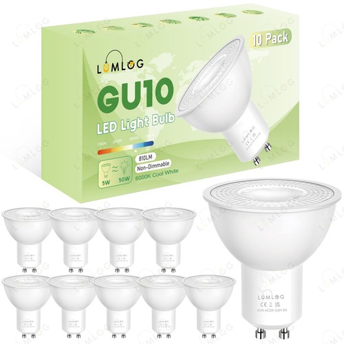 10x led gu10 - led, light