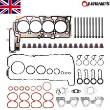 HEAD GASKET SET & HEAD BOLTS FOR BMW 2.0 TURBO DIESEL N47D20C ENGINE BRAND NEW