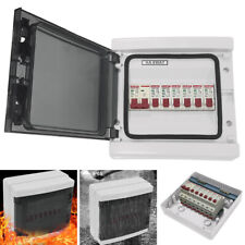 8 Way Consumer Unit Fuse Box 8