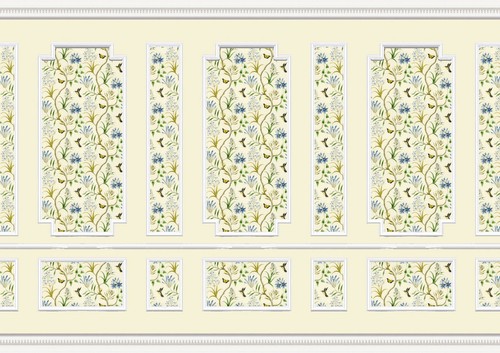 Dolls house wallpaper - dolls,