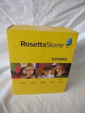 Rosetta Stone Spanish Level 1 Beginner for PC, Mac Version 3 NEW/SEALED