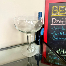 Oversize Crystal Clear Glass