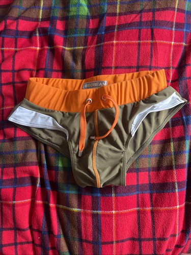 Small panelled swim brief - small,