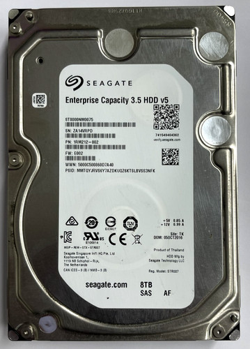 Seagate 8tb sas 3 - seagate,