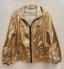AE Rose Gold Metallic Hooded