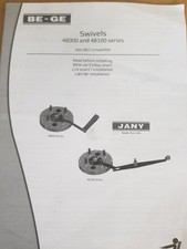 campervan seat swivel