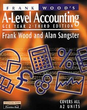 Frank Wood's A-Level Accounting by Wood, Frank Paperback Book The Cheap Fast