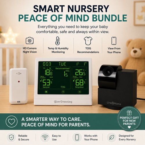 Smart nursery bundle - baby, room