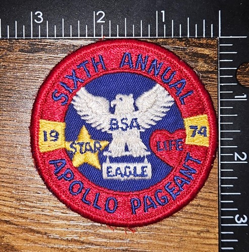 Apollo space patch 1974 - apollo, star