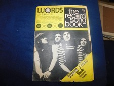 VINTAGE 1972 RECORD SONG BOOK