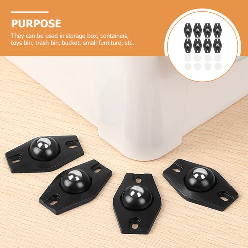 Mini casters 16pcs swivel - 4/8/16pcs,