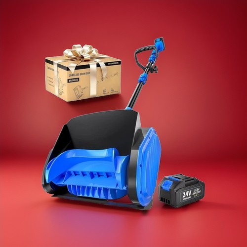 Cordless snow shovel - snow,