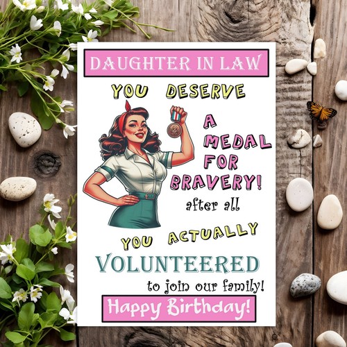 Daughter law funny birthday - in,