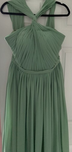 Pale sage bridesmaids - sage, bridesmaids:prom