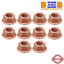 EXHAUST MANFIOLD NUTS x 10