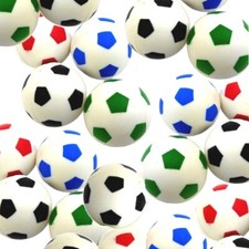 Football bouncy balls 100 - bouncy, 1-100