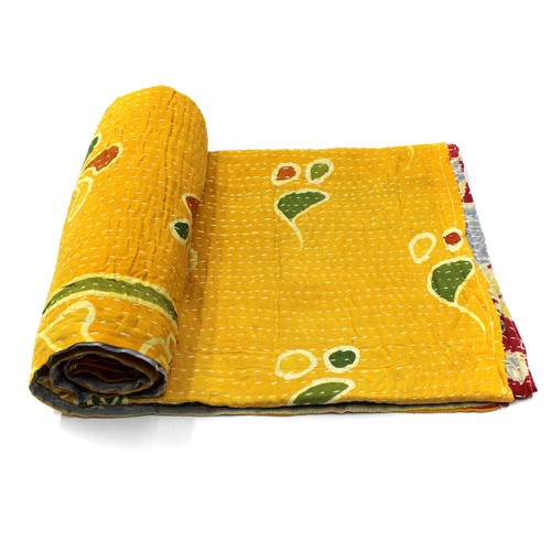 Vintage quilt indian handmade - quilt,