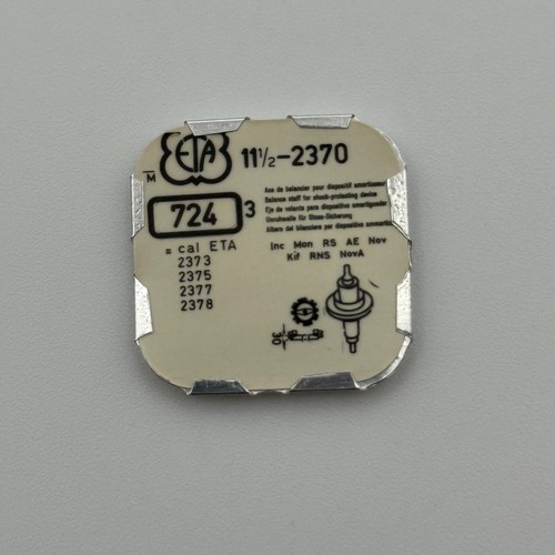 Eta 2370 balance - pack, of