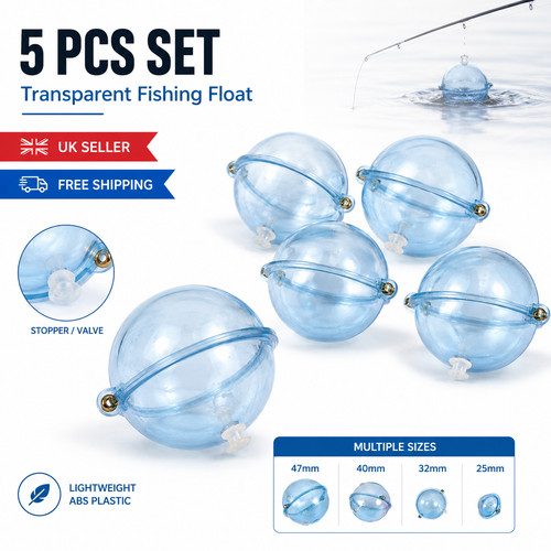 5pc fishing bubble floats - bubble,