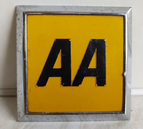 Vintage original car badge - original,