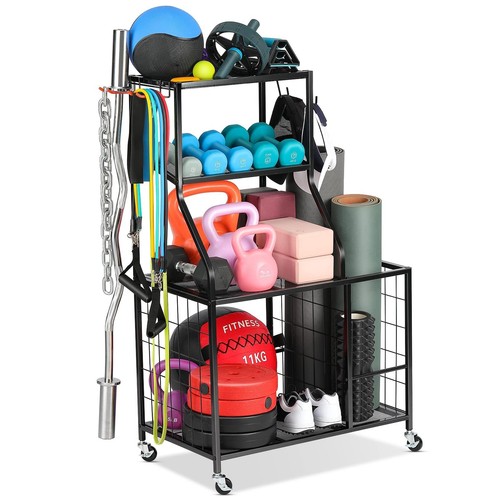 Weight rack home gym storage - rack,