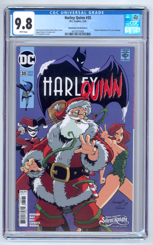 Harley quinn cgc 9 8 - harley,