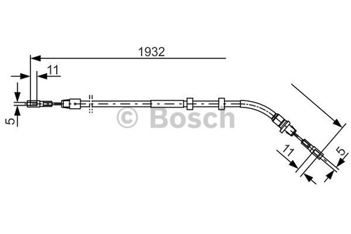 Cable parking brake for - parking,