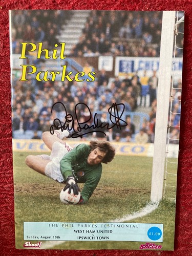 Phil parkes signed - signed, testimonial