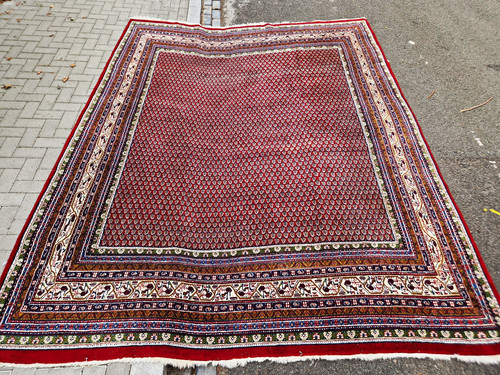 Large handmade wool - large, rug