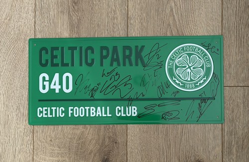 Signed celtic squad - signed,