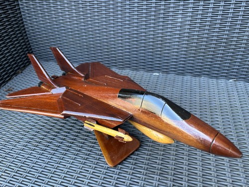 Mahogany wood f14 tomcat - wood,