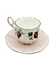 Elizabethan Teacup and Saucer