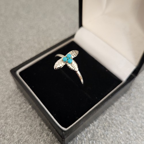 Sleeping beauty turquoise ring - beauty,