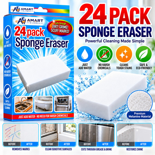 Large magic sponge - magic, eraser