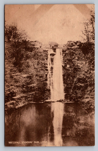 Postcard leeds roundhay - -,