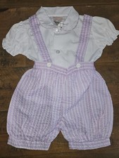 Vintage Baby 2 Piece Dungaree